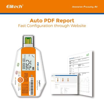 Elitech LogEt 1 Tek Kullanımlık Sıcaklık Veri Kaydedici -30... +70 ℃