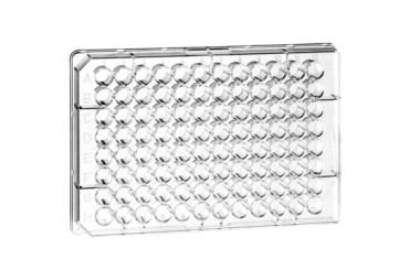 greiner BIO-ONE 655161 MICROPLATE, 96 WELL, PS, F-BOTTOM, CLEAR, STERILE 100 Adet / Kutu