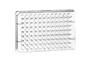 greiner BIO-ONE 655101 Mikroplate, 96 Kuyucuklu, PS, F-Taban, Şeffaf, 100 Adet / Kutu