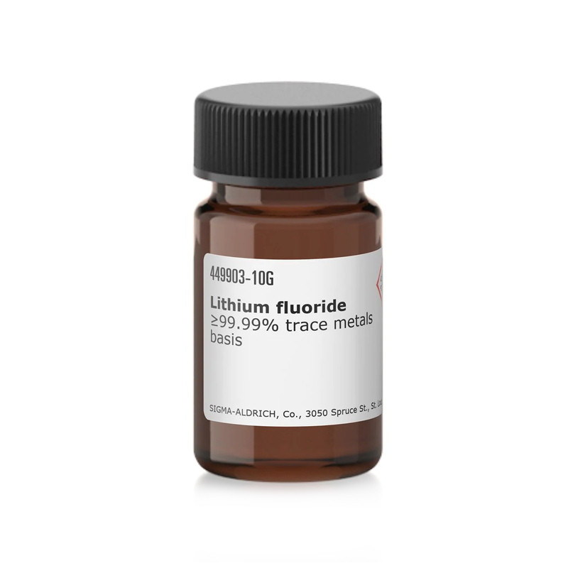 Sigma-Aldrich 449903 Lithium fluoride  ≥99.99% trace metals basis  10 gr