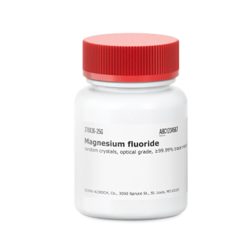 Sigma-Aldrich 378836 Magnesium fluoride random crystals, optical grade, ≥99.99% trace metals basis 5 gr