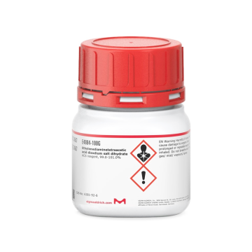 Sigma-Aldrich E4884 Ethylenediaminetetraacetic acid disodium salt dihydrate ACS reagent, 99.0-101.0% 100 gr