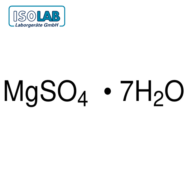 ISOLAB 946.016.1000 Magnesium Sulfate Heptahydrate for Analysis ACS, Reag. Ph. Eur CAS No.: 10034-99-8 1 kg