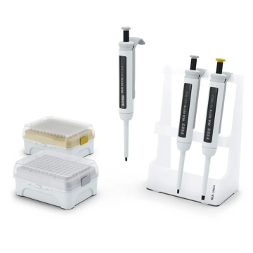 IKA PETTE MicroKit A Ayarlanabilir Otomatik Pipet Seti 0.1-2 µL + 0.5-10 µL + 10-100 µL + Pipet Standı ve Uçlar