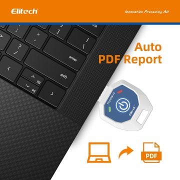 Elitech TinyUSB-10 Tek Kullanımlık Sıcaklık Veri Kaydedici HACCP, FDA -10... 40 °C 10 Adet / Paket
