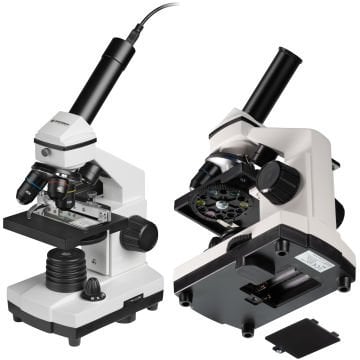 BRESSER Biolux NV 20x–1280x Mikroskop HD USB Kameralı Çantalı