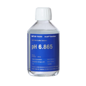 Mettler Toledo NIST/DIN buffer pH 6.865 Kalibrasyon Çözeltisi ISO 19266'ya Uygun 250 mL