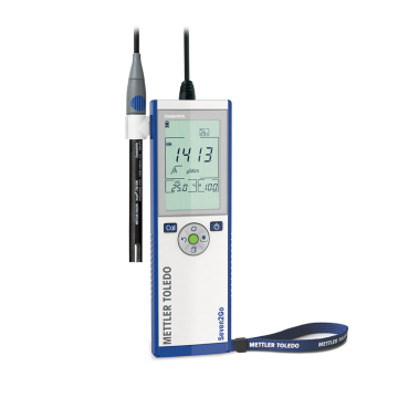 METTLER TOLEDO Seven2Go pH Metre S2 Saha Kiti, InLab Expert Pro-ISM IP67 Elektrot ile -2.00... 20.00 pH