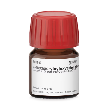 Sigma Aldrich 730114 2-Methacryloyloxyethyl phosphorylcholine contains ≤100 ppm MEHQ as inhibitor, 97% CAS No.: 67881-98-5 5 gr