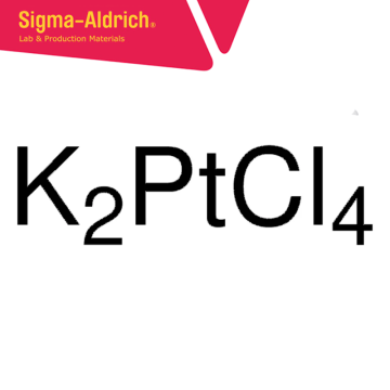 Sigma-Aldrich 206075 Potassium tetrachloroplatinate(II) 98% CAS No.: 10025-99-7 1 gr