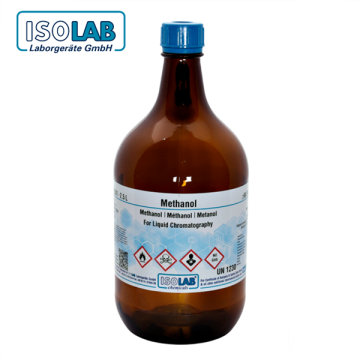 ISOLAB 947.047.2501 Methanol for Liquid Chromatography CAS No.: 67-56-1 2.5 L Cam Şişe