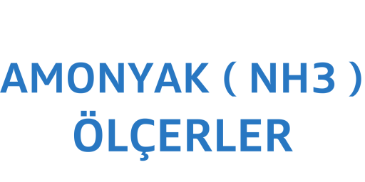 Amonyak Ölçüm Cihazları ( NH3 )