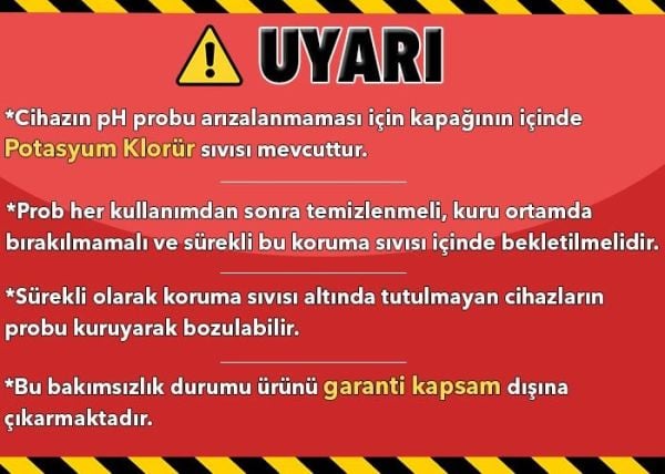 AZ 8651 Ph ve Orp Ölçüm Cihazı