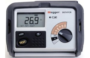 MEGGER DET4TC2 + KLAMPLAR Toprak Direnci Test Cihazı