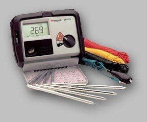 MEGGER DET4TD2 Toprak Direnci Ve Özgül Direnç Test Cihazı