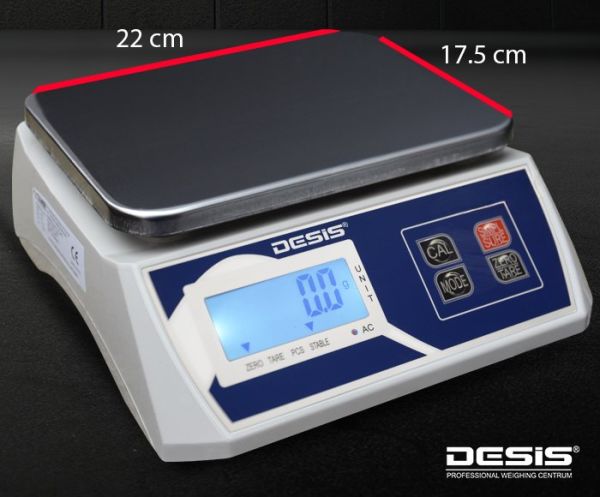 Desis H7W-6 Dijital Terazi 6KG / 0.2GR