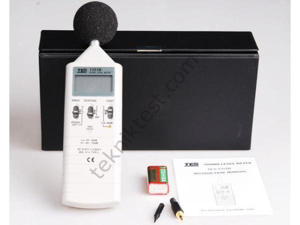 Tes 1351B Ses Seviyesi Ölçer