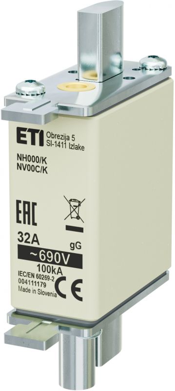 Eti NH000/K gG 32A/690V