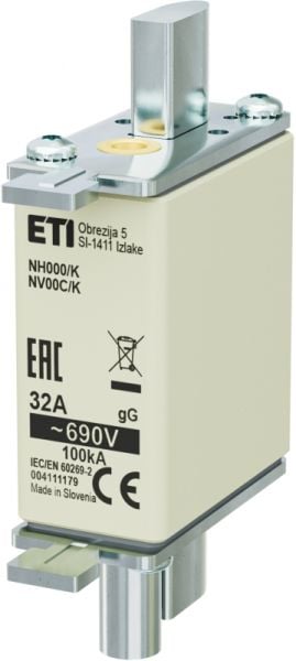 Eti NH000/K gG 32A/690V