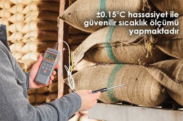 AZ 8822 PT100 Problu Termometre | Yüksek Hassasiyetli