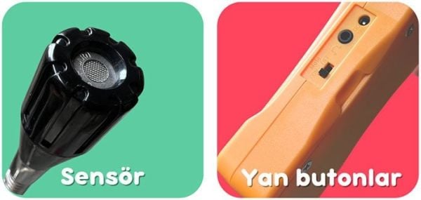 AZ 7201 Yanıcı Gazlar İçin Kaçak Dedektörü