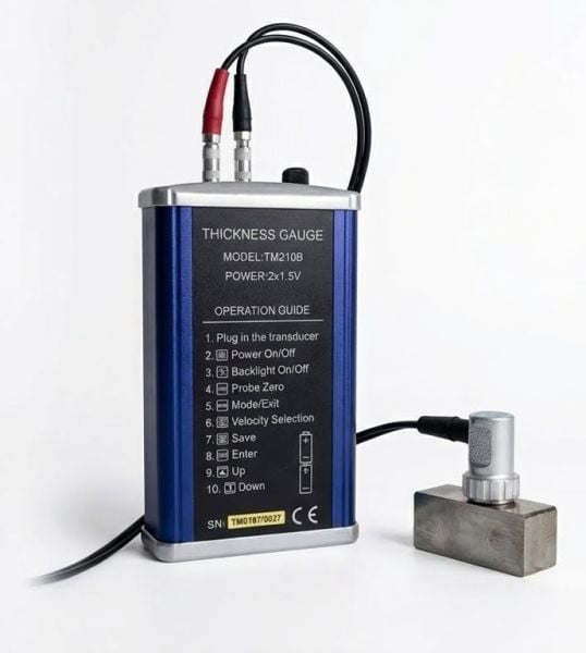 TM210B Ultrasonik Kalınlık Ölçüm Cihazı