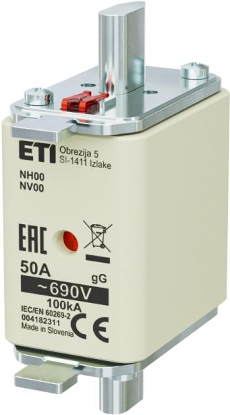 Eti NH00 gG 50A/690V