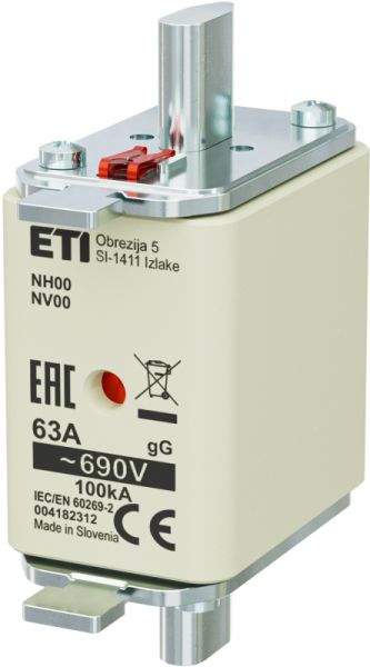 Eti NH00 gG 63A/690V