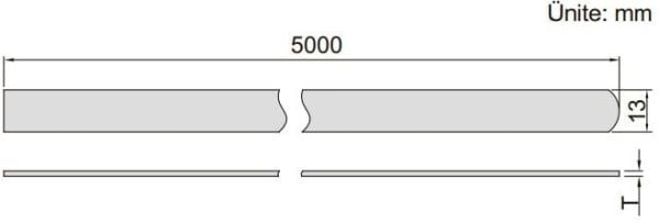 İnsize 4621-03 Filler Çakısı Yaprağı