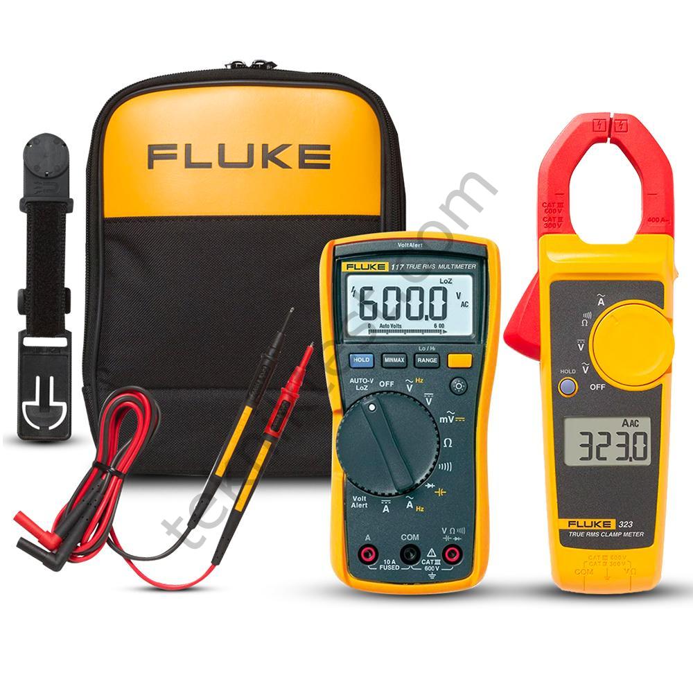 Fluke 117 / 323 Kit ( Multimetre+Pensampermetre)