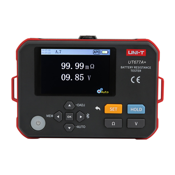 UNI-T UT677A+ Evrensel Pil Dahili Direnç Test Cihazı