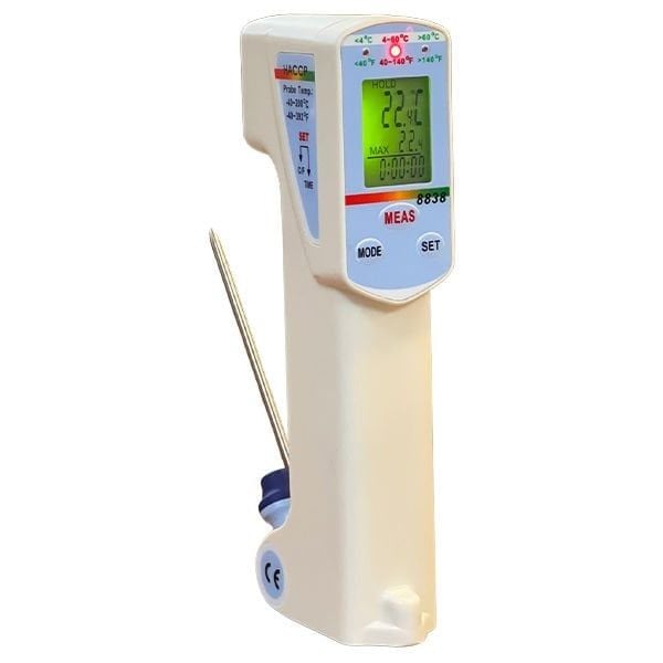 AZ 8838 Lazerli ve Problu HACCP Termometresi