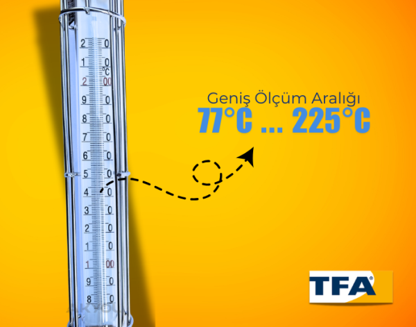 TFA 14.1032.60 Metal Çerçeveli Analog Şeker Termometresi
