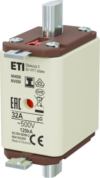 Eti NH00/I gG 32A/500V