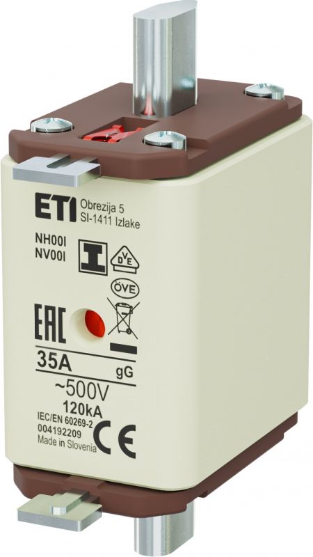 Eti NH00/I gG 35A/500V