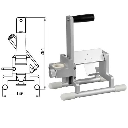 Malzeme Test Ölçüm Cihazı için Test Standı PCE-5000-STAND