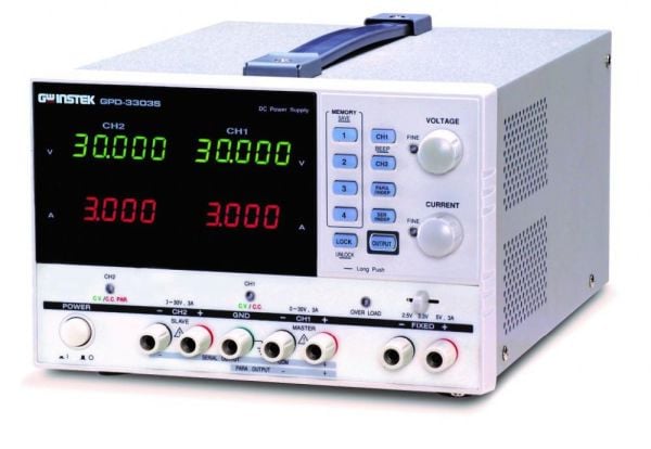 GW Instek GPD-3303S - Çok Çıkışlı Programlanabilir DC Güç Kaynağı