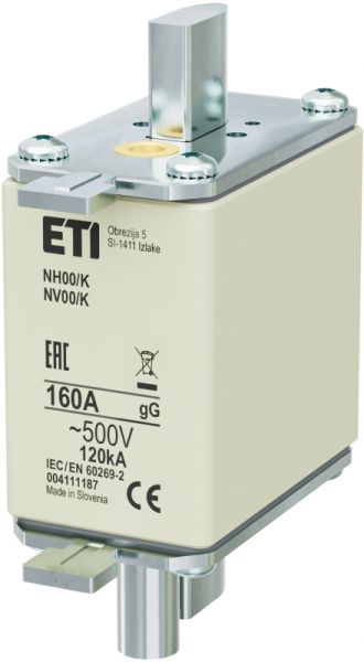Eti NH00/K gG 160A/500V