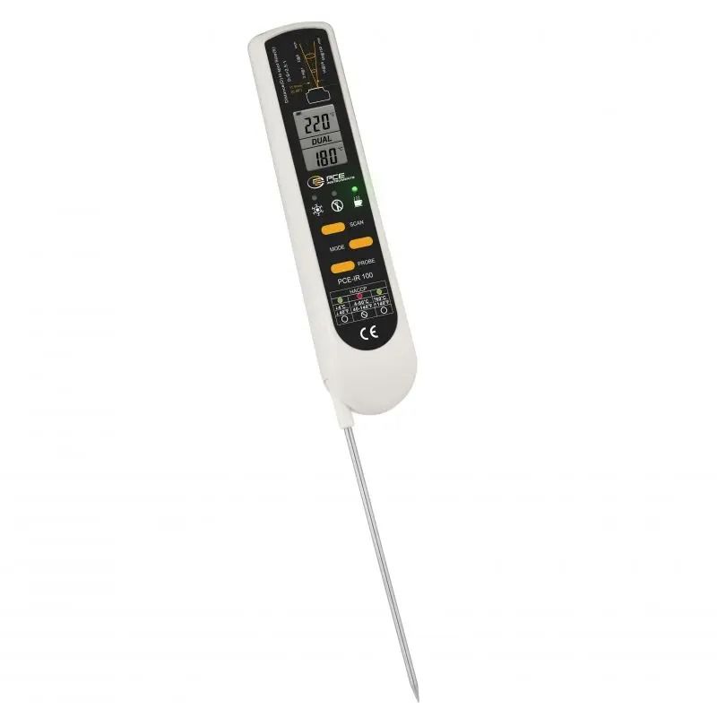 PCE-IR 100 İnfrared ve Saplama Tip Termometre