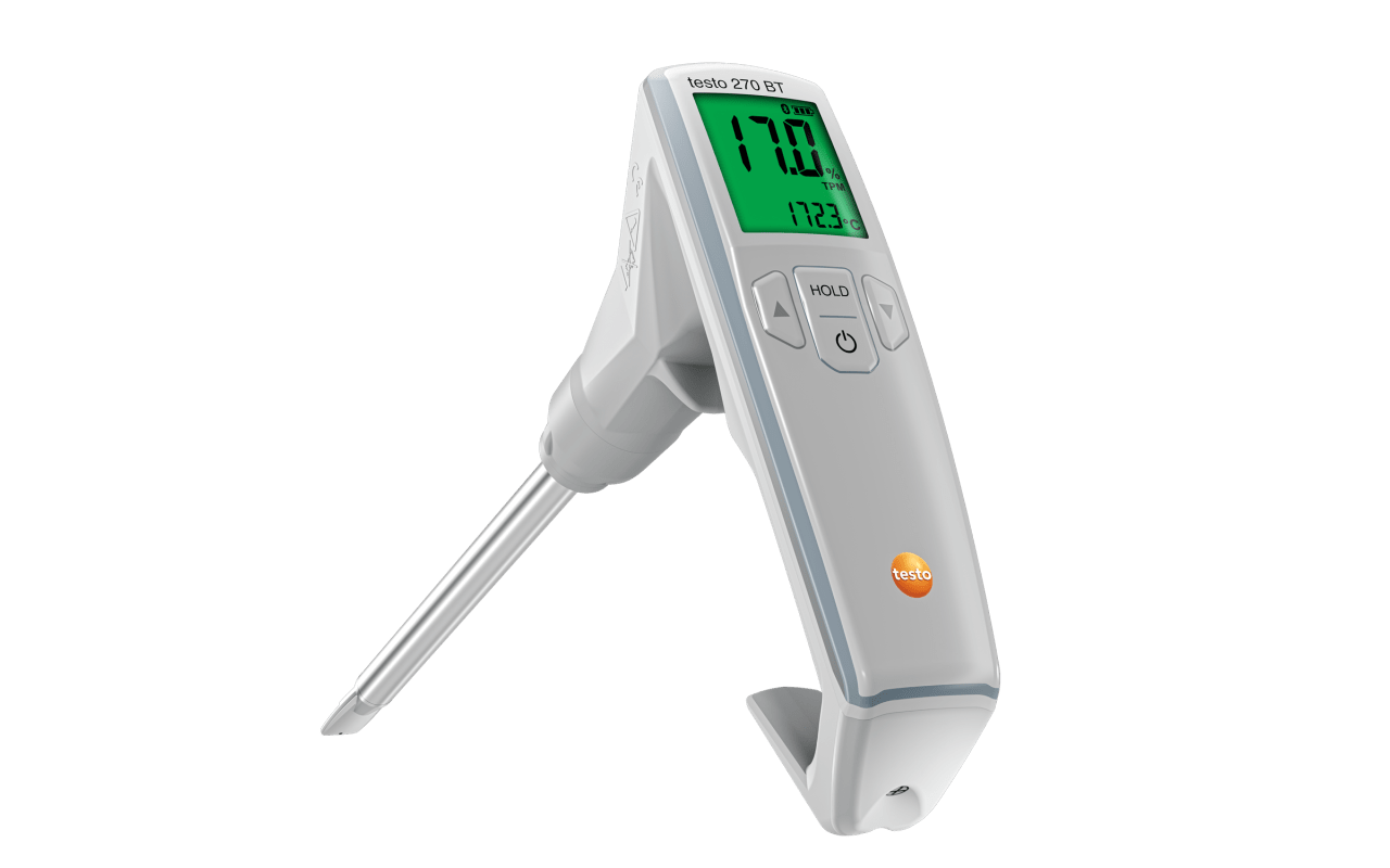 Testo 270 BT Akıllı Kızartma Yağı Kalite Ölçer | Ücretsiz Uygulama İle