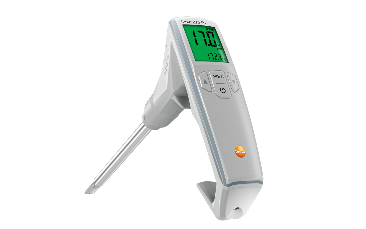 Testo 270 BT Akıllı Kızartma Yağı Kalite Ölçer | Ücretsiz Uygulama İle