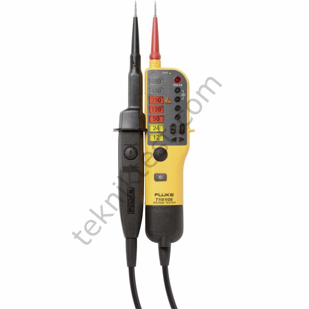 Fluke T110 Gerilim ve Süreklilik Test Cihazı - 2 uçlu