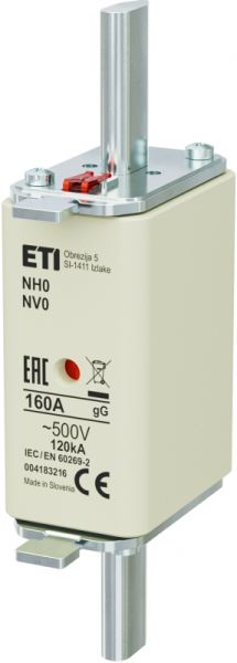 Eti NH0 gG 160A/500V
