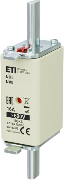 Eti NH0 gG 16A/690V
