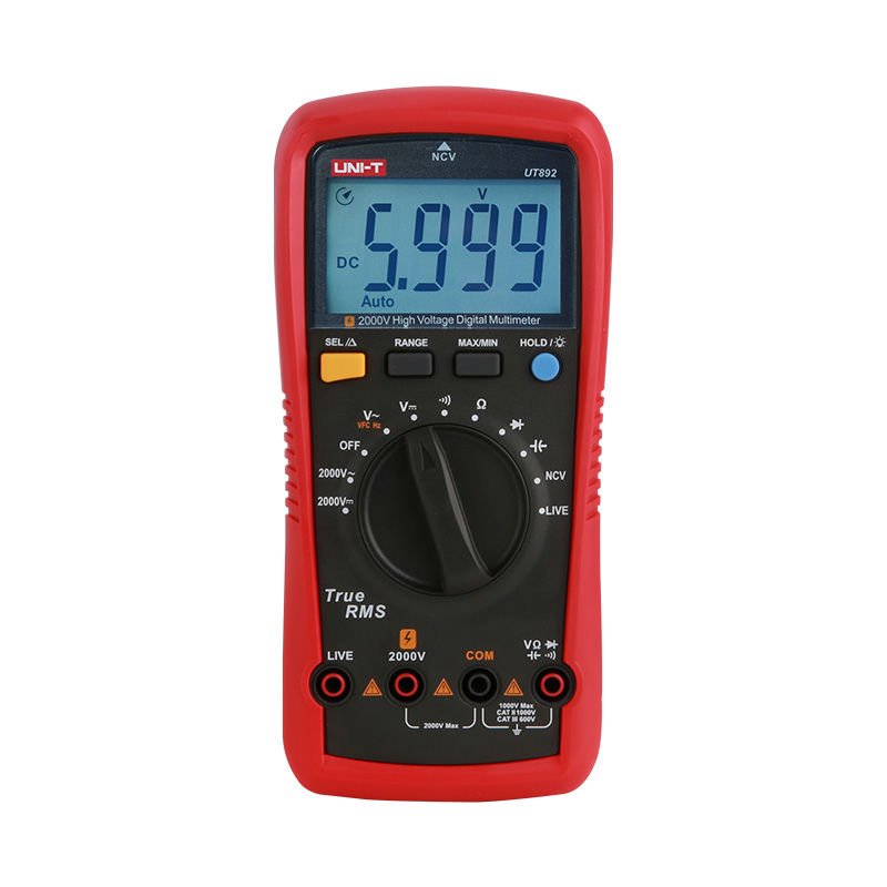 Uni-t UT892 2000V AC/DC Yüksek Gerilim Dijital Multimetre