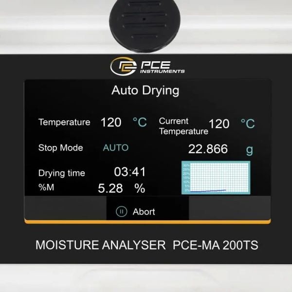 Malzeme Nemi Ölçüm Cihazı PCE-MA 200TS