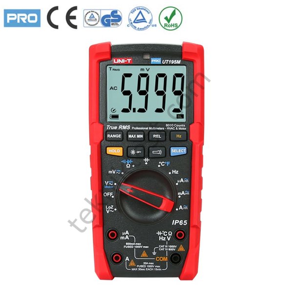 Uni-t UT195M Profesyonel Dijital Multimetre