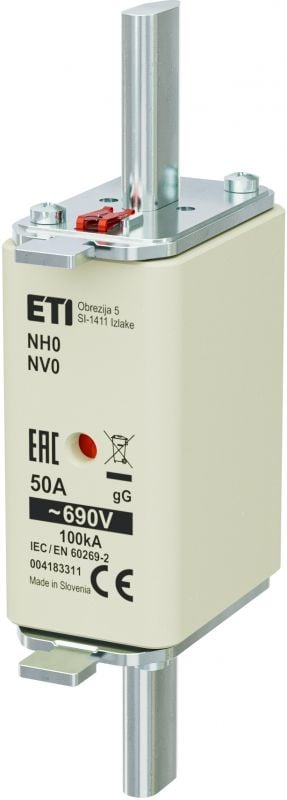Eti NH0 gG 50A/690V
