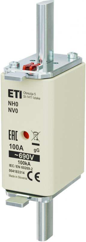 Eti NH0 gG 100A/690V