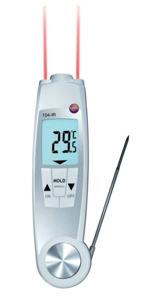 Testo 104IR Gıda güvenliği için termometre (su geçirmez, IP65)